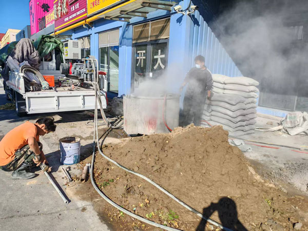 黄平顶管注浆加固